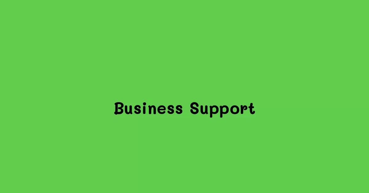 Business Support